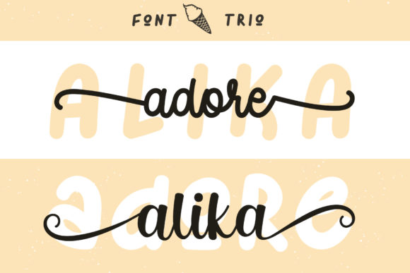 Adore Alika: A Chic Script Font for Web Design