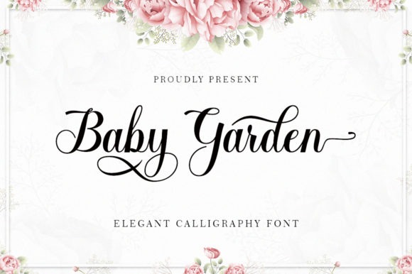 Baby Garden: A Handwritten Font for Campaign Impact
