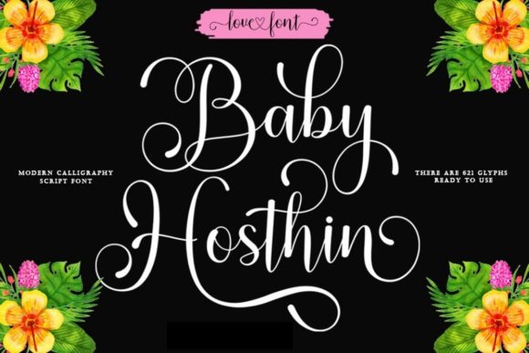 Baby Hosthin: A Premium Handwritten Font for Business
