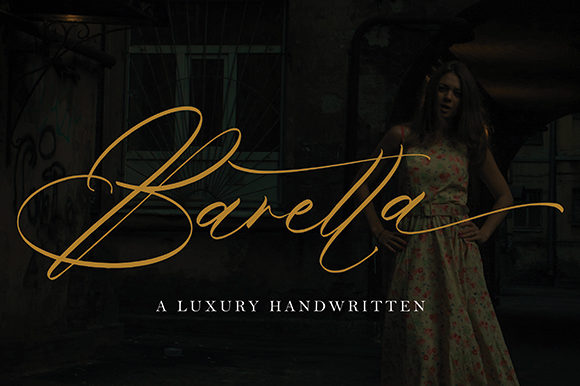 Baretta: A Magical Script Font for Elegant Branding