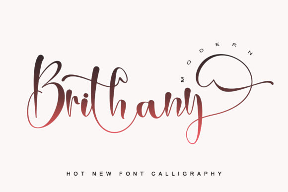 Brithany: A Premium Script Font for Editorial Elegance