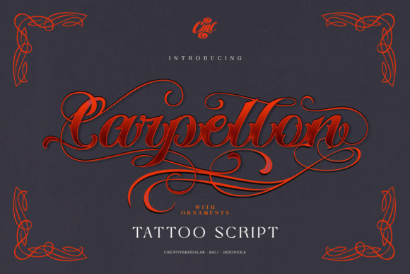 Carpellon: A Charming Script Font for Web Design