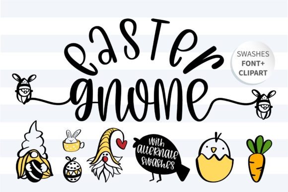 Easter Gnome: A Magical Script Font for Web Design
