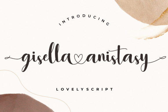 Gisella Anistasy: A Romantic Typeface for Web Design