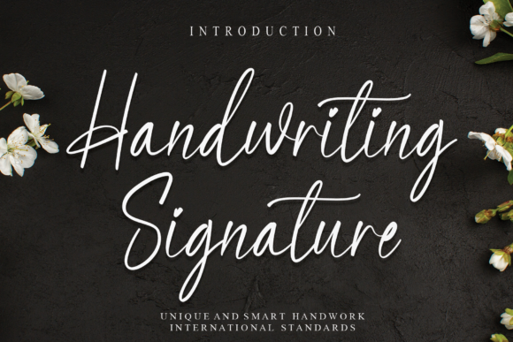 Handwriting Signature: A Timeless Script Font for Web Design