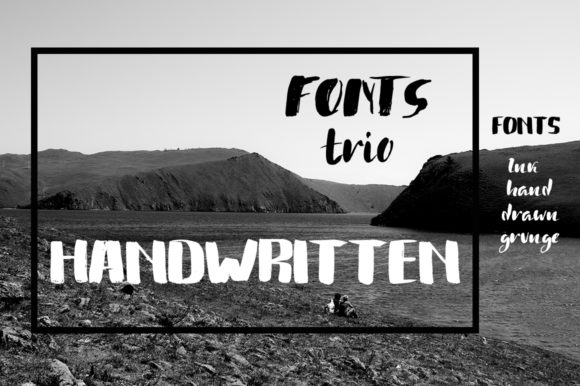 Handwritten Trio: The Perfect Script Font for Marketers