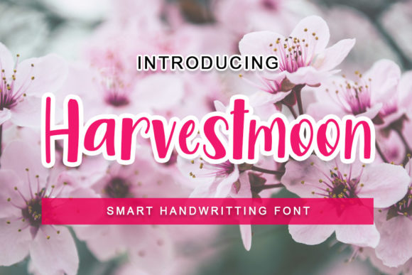 Harvestmoon: A Whimsical Handwritten Font for Editors