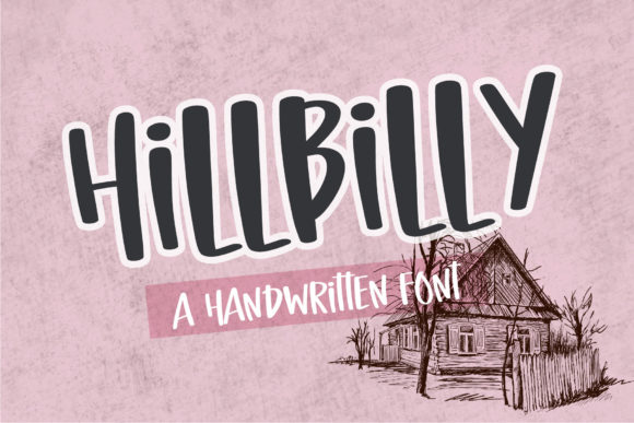 Hillbilly Font: A Handwritten Typeface for Web Design