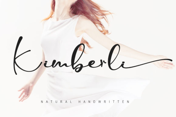 Kimberli: A Romantic Handwritten Font for Editorial Design