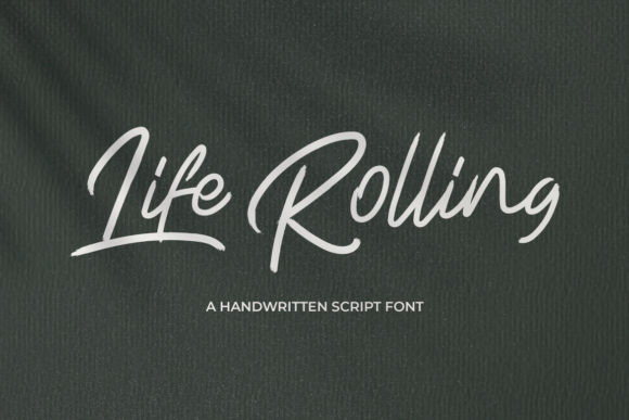 Life Rolling: The Elegant Script Font for Small Brands