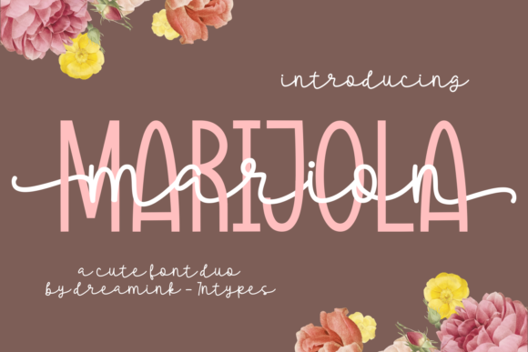 Marion Marijola: A Versatile Font for Small Business Branding