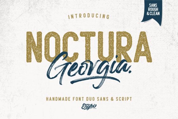 Noctura Georgia: A Versatile Typeface for Modern Editorial Design