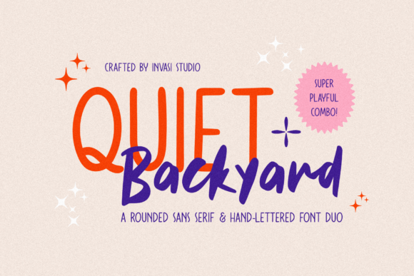 Quiet Backyard: A Versatile Font for Modern Marketers