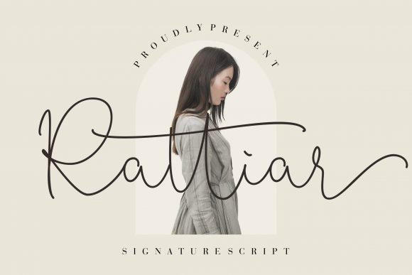 Rattiar: A Luxury Handwritten Font for Web Design