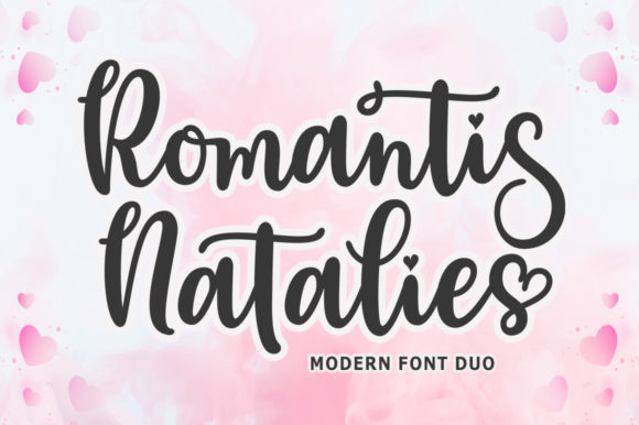 Romantis Natalies: A Modern Duo Font for Your Brand