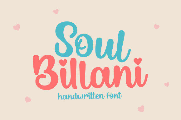 Soul Billani: A Refined Script Font for Makers