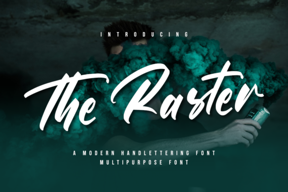 The Raster: A Luxury Handwritten Font for Your Brand