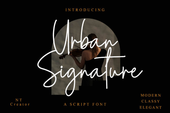 Urban Signature: A Premium Script Font for Campaigns