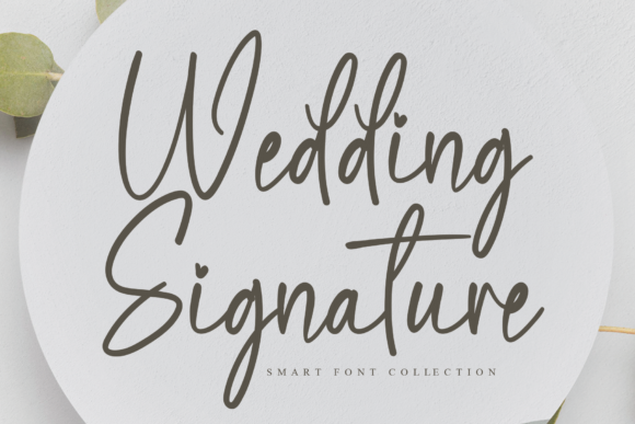 Wedding Signature: A Timeless Script Font for Web Design