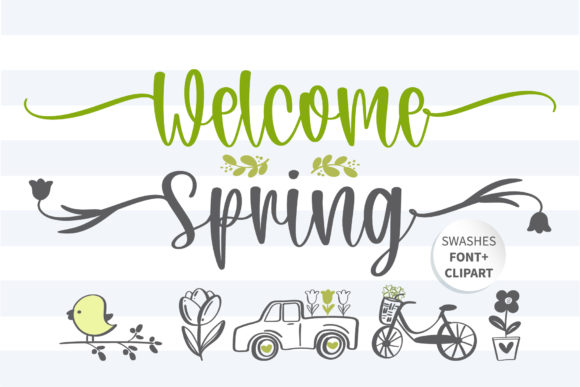 Welcome Spring: A Delicate Script Font for Your Brand